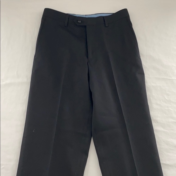 Joseph Abboud boys black 3 button suit 14R - Picture 6 of 8